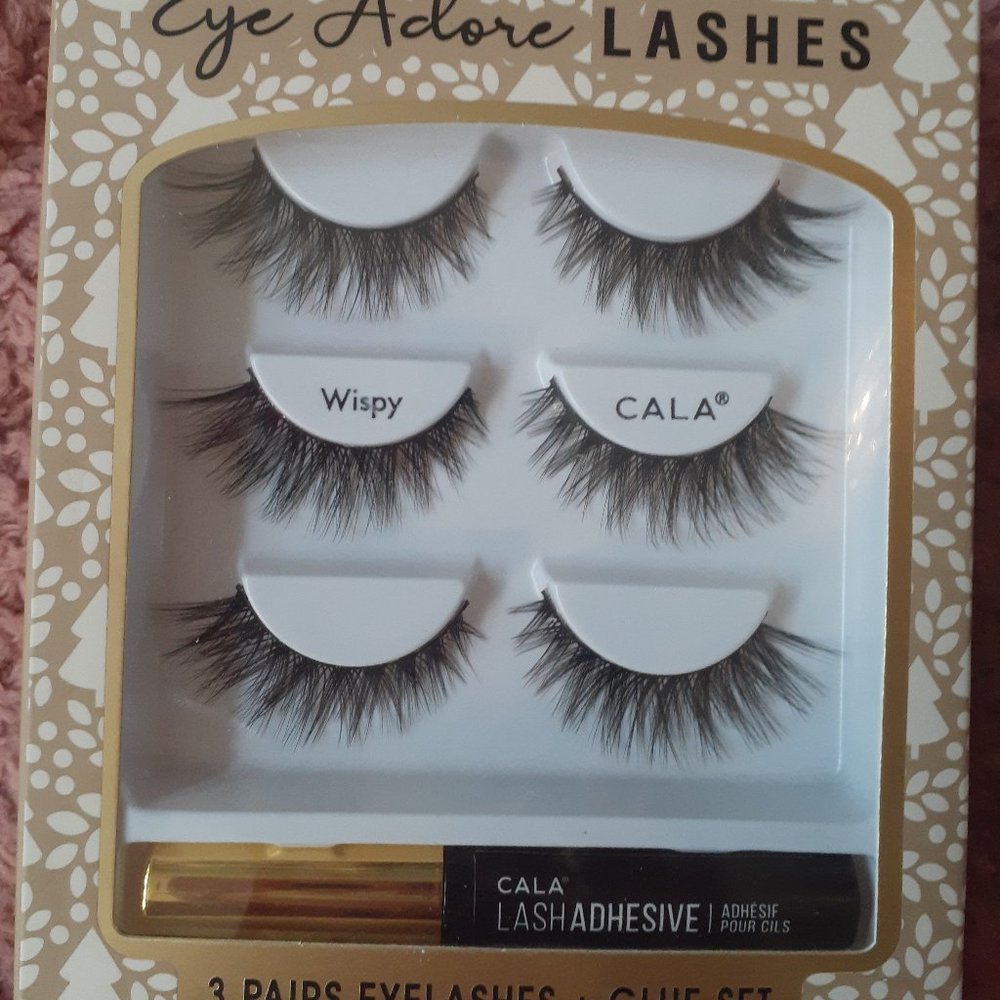 Brand New CALA False Eyelash & Glue Set